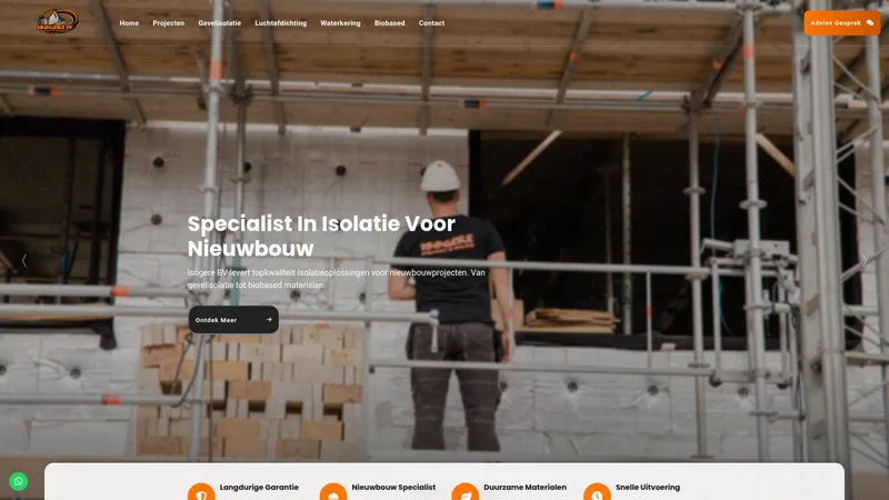 Website van Isogere