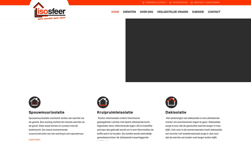 Website van Isosfeer